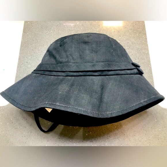 Siggi Womens Bucket Cord Sun Summer Beach Hat with Narrow Brim, Black - Picture 4 of 14